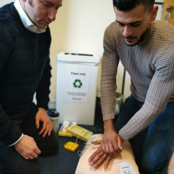 First Aid and Harness Training