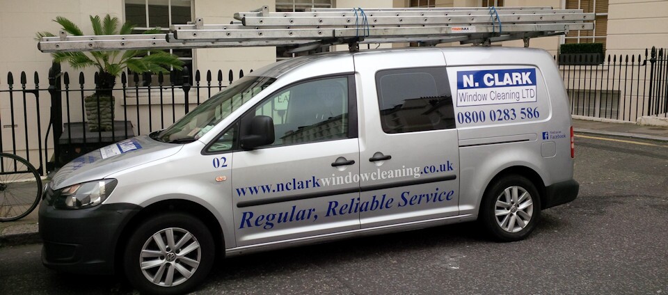 N Clark Window Cleaning Van